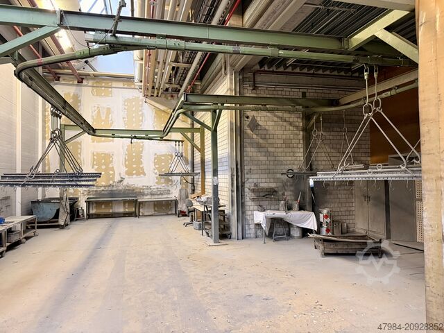 Система отсоса лакокрасочного тумана/Подвесная рельсовая система  