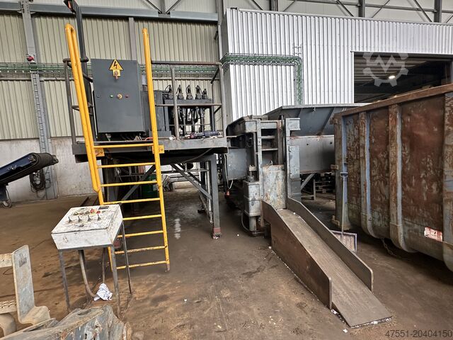 гидравлический пресс Used Lindemann Sobod 8 Metal Baler Sobod 8