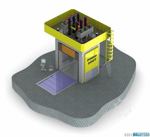 пресс для точной подгонки Calende 500 Tonnen Tuschierpresse Richtpresse