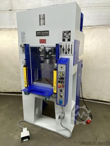 Двустоечный гидравлический пресс — капитально отремонтирован в 2019 году, двустоечный пресс SCHÖN TES 25