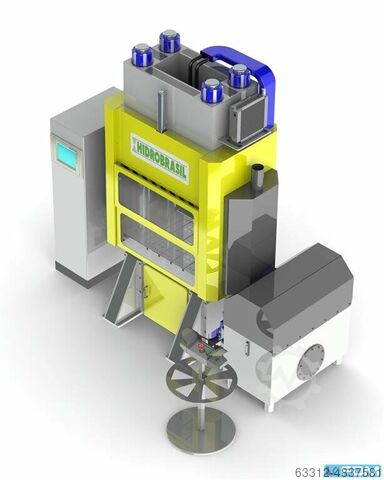 Гидравлический пресс Hidrobrasil 100 Tonnen Viersäulenpresse