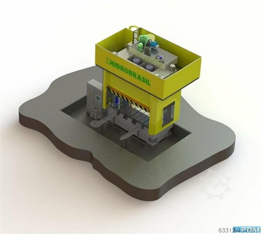 Гидравлический пресс Hidrobrasil 4 Säulenpresse 250T