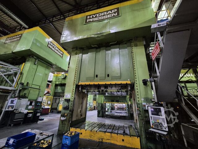 Двухколонный чертежный пресс HYDRAP HPDZ b 1600