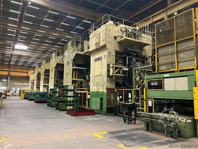 прессовая линия Weingarten / Raskin 1x ZS1200.34  &  4x 6031AE4 & 1x VK800.39.60