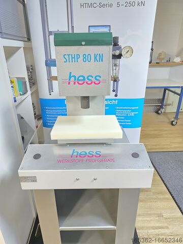 Гидравлический пресс Richard Hess MBV GmbH Presse STHP 80KN