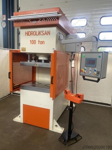Одностоечный гидравлический пресс, гидропресс, пресс для вырубки, производственный пресс HIDROLIKSAN C-Type 100