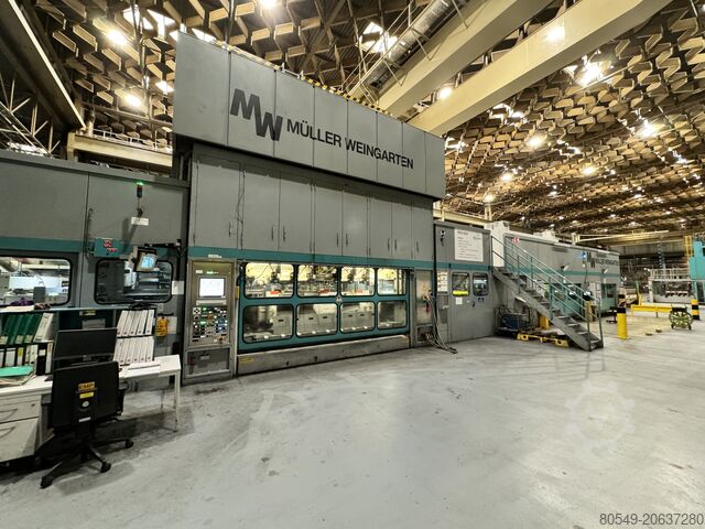 Автоматический вырубной пресс - Линия заготовки Müller Weingarten VK 500.40.25