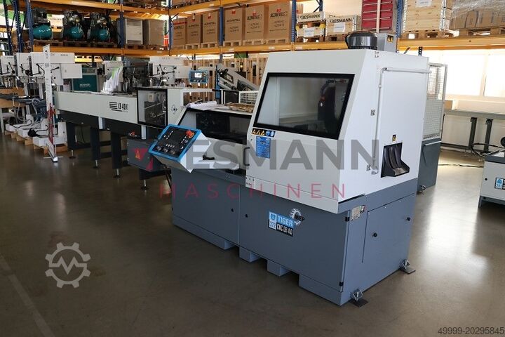 Полностью автоматическая дисковая пила по металлу MEP TIGER 372 CNC LR 4.0 + CB 4001 Magazin