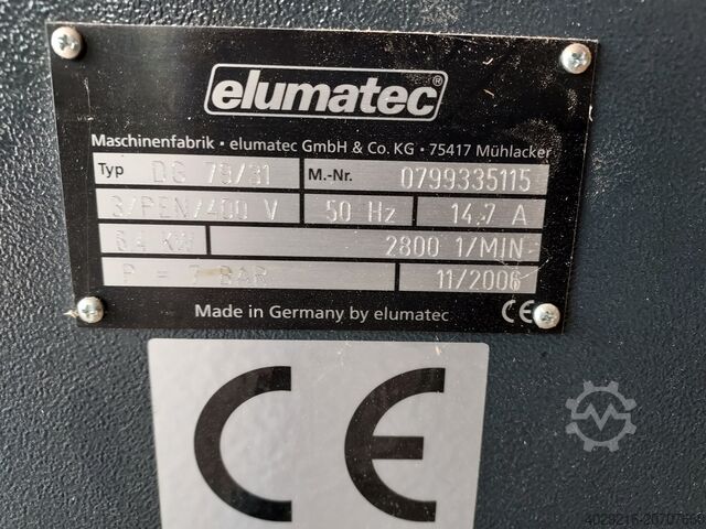 Двойная торцовочная пила Elumatec DG 79