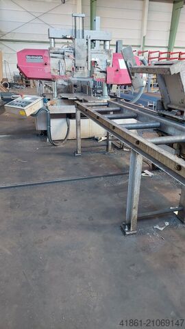 Гидравлическая двухстоечная маятниковая ленточная пила BEHRINGER HBP 310-523 G