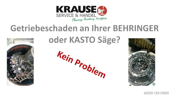 Ленточная пила BEHRINGER & KASTO Getriebe