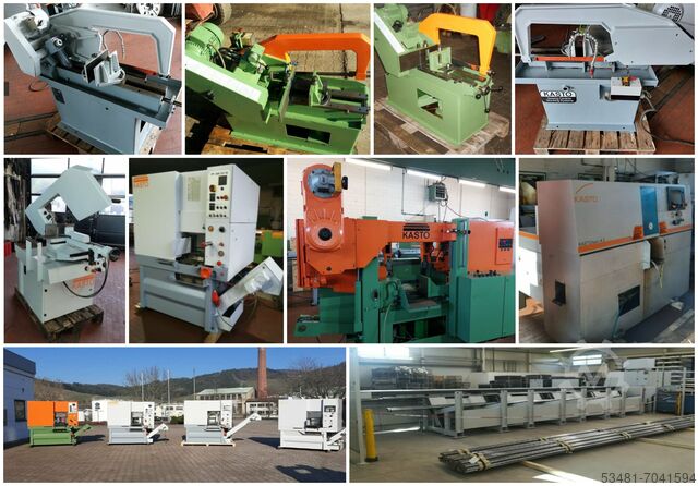 Подержанные ленточные ножовки KASTO - Циркулярные пилы KASTO Band- / Bügel- / und Kreissägen