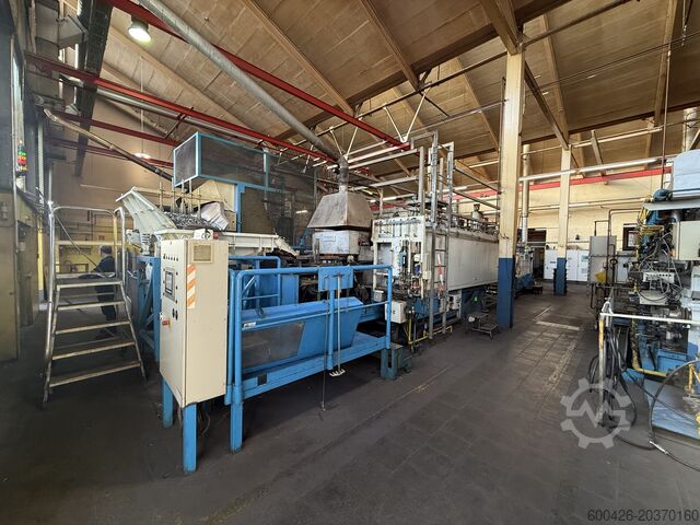 Линия термообработки с производительностью 300 кг/ч KOHNLE BLH 950-650/100-5000