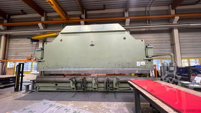 сгоревший гидравлический листогибочный пресс EHT EHPS 32-80