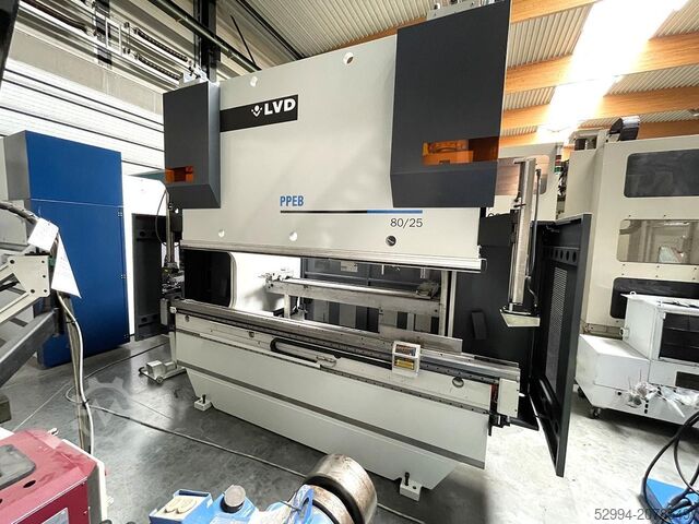 Гидравлические листогибочные прессы LVD PPEB Turbo 80 ton x 2500 mm CNC