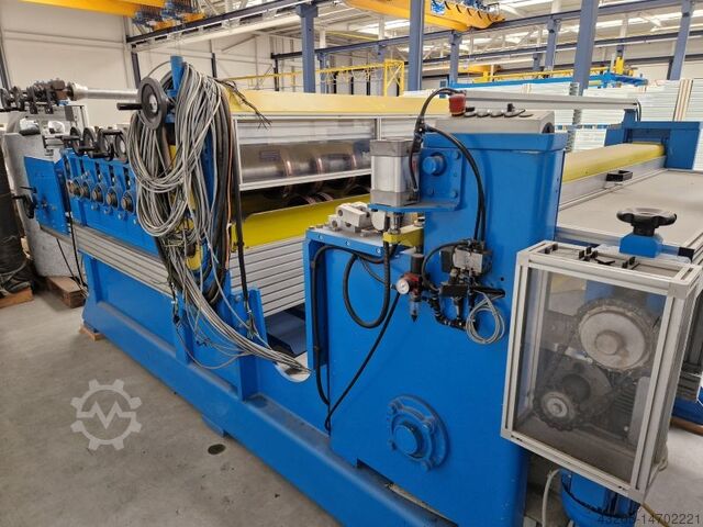 Линия продольной резки и резки на отрезки HEGO/H. W. JÖRG AG 1.500 x 2 mm/7 t