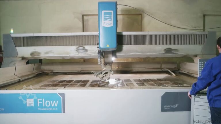 гидроабразивный станок для резки Flow Mach 4 4020 C