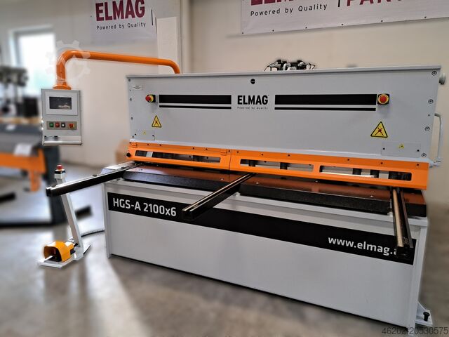 Гидравлические гильотинные ножницы Ermak CNCHGS 2100 x 6