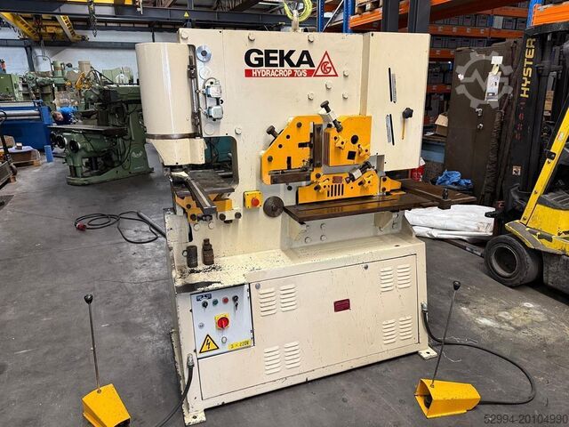 Штамповка и пробивка тонкого листового металла Geka Hydracrop 70S