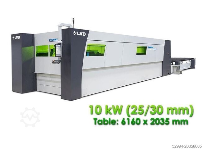 Станки для лазерной резки LVD Phoenix 6020 - 10 kW fiberlaser