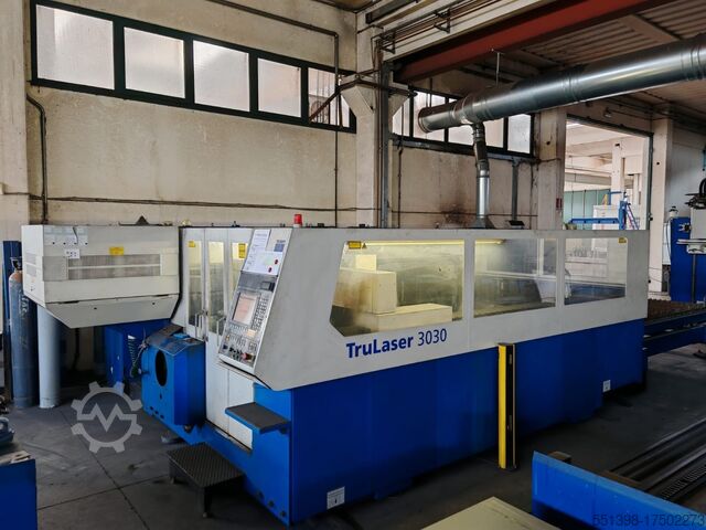 Станок для лазерной резки TRUMPF TruLaser 3030 - 3,2 kw + RotoLas !