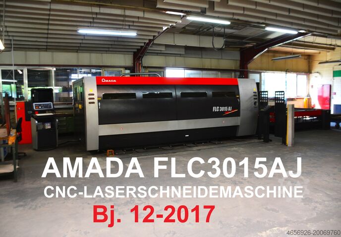 Станок для лазерной резки Amada FLC 3015 AJ CNC FIBER LASER 2kW