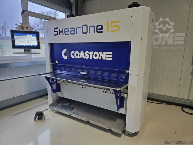 Малые электрические гильотинные ножницы ShearOne E1500x3 CoastOne ShearOne E1500x3