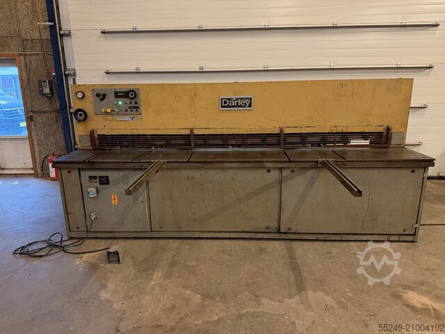 гидравлические гильотинные ножницы DARLEY SSV 3100x4