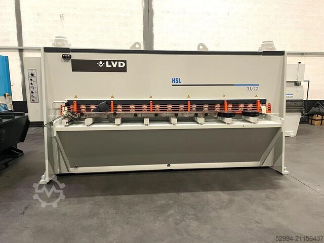 Гидравлические гильотинные ножницы LVD HSL 3100 x 12 mm