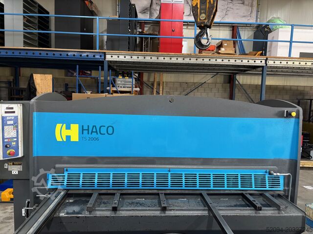 гидравлические гильотинные ножницы HACO TS 2006