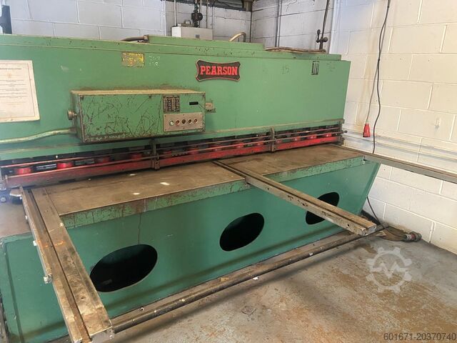 гидравлические гильотинные ножницы Edwards Pearson 8014 2.5m 6mm Guillotine