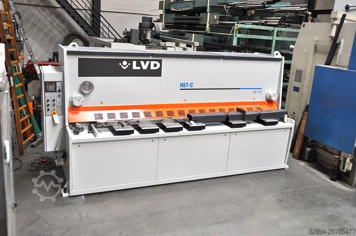 Гидравлические гильотинные ножницы LVD HST-C 3100 x 13 mm CNC