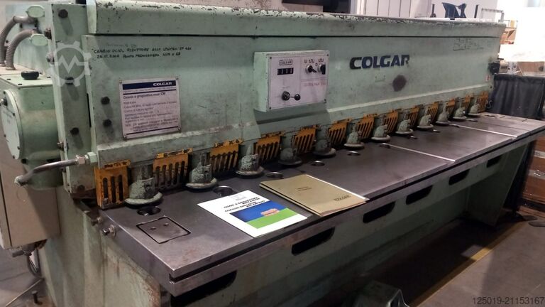 гидравлические гильотинные ножницы COLGAR COLGAR CES.GH.253