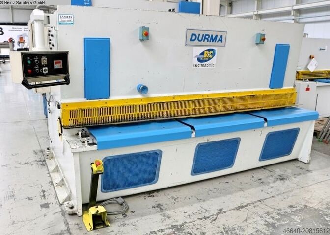 Гильотинные ножницы - гидравлические DURMA DHGM 3013