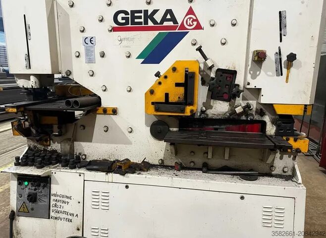 ножницы для резки профильной стали GEKA Wykrawarka hydrauliczna 