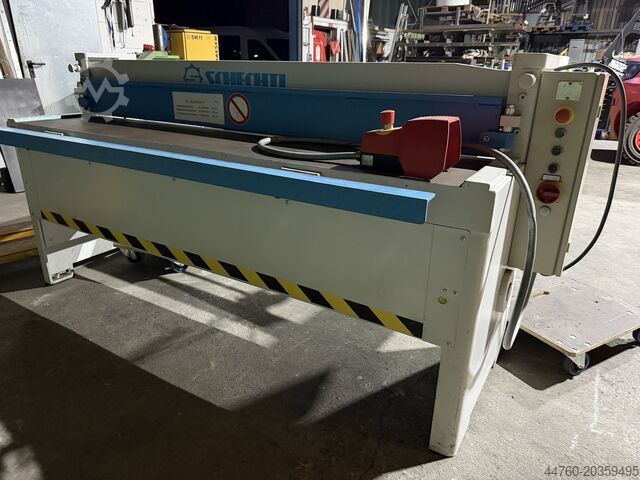 Поворотный гибочный станок и гильотинные ножницы Schechtl MAB & MSB