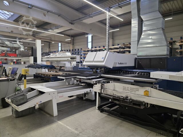 пробивной лазерный станок TRUMPF TruMatic 6000 (K05M) 2700 Watt FMC