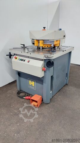 Гидравлический 2-станционный уголковысечной станок для листового металла HACO COMBI