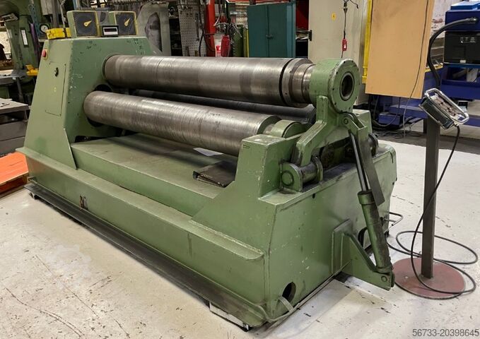 Гидравлический трехвалковый круглогибочный станок ROUNDO 2000 x 18/12 mm