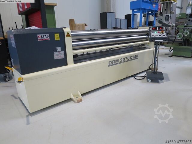 Рулоны, листогибочный станок - 3 рулона OSTAS ORM 2070 x 140