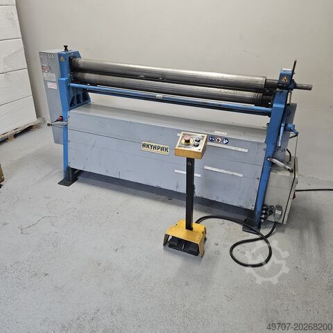 Листогибочный станок - 3 ролика AKYAPAK AS AKYAPAK AS 1550X90 2,5mm 