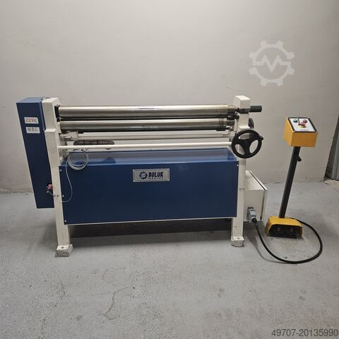 Листогибочный станок с 3 валками BOLUK BM 1270X90  2,5mm 