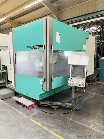 5-осевой универсальный обрабатывающий центр с ЧПУ DMU 125 P hi-dyn