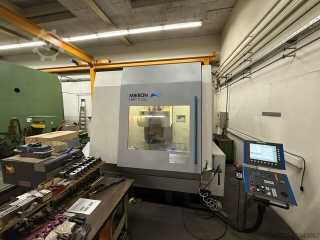 5-осевой обрабатывающий центр MIKRON HPM 1150U