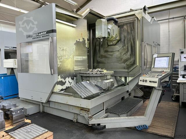 5 ОСЕЙ - DECKEL MAHO DMU 100P duoBLOCK DECKEL MAHO DMU 100 P duoBLOCK