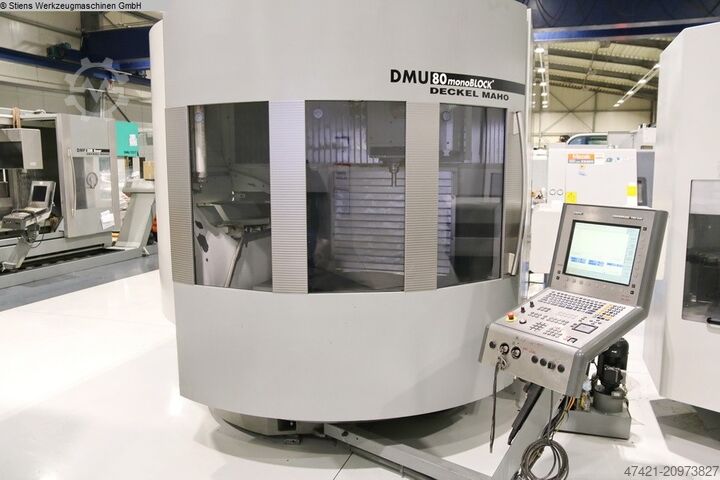 Обрабатывающий центр - универсальный DECKEL MAHO DMU 80 monoBLOCK 1213