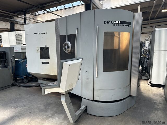 5-осевой универсальный обрабатывающий центр с ЧПУ Deckel Maho DMC 60 T 2-fach Wechseltisch WZ 120 fach