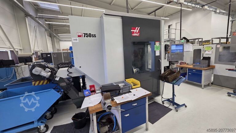 Обрабатывающий центр - универсальный HAAS UMC 750 SS