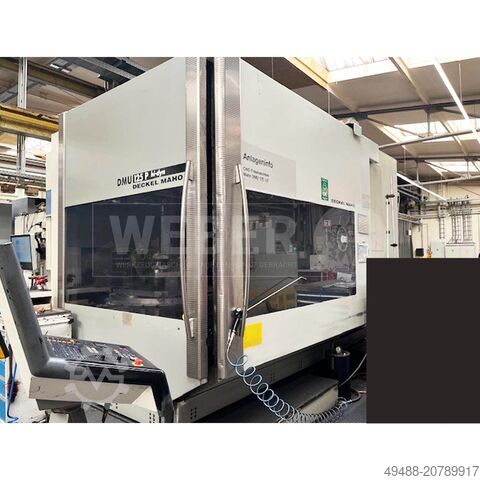 универсальный обрабатывающий центр DMG DMU 125P Hi-dyn