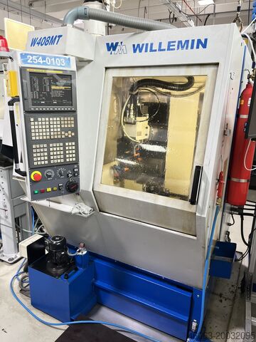 5-осевой токарно-фрезерный центр для медицинских технологий Willemin W408 MT
